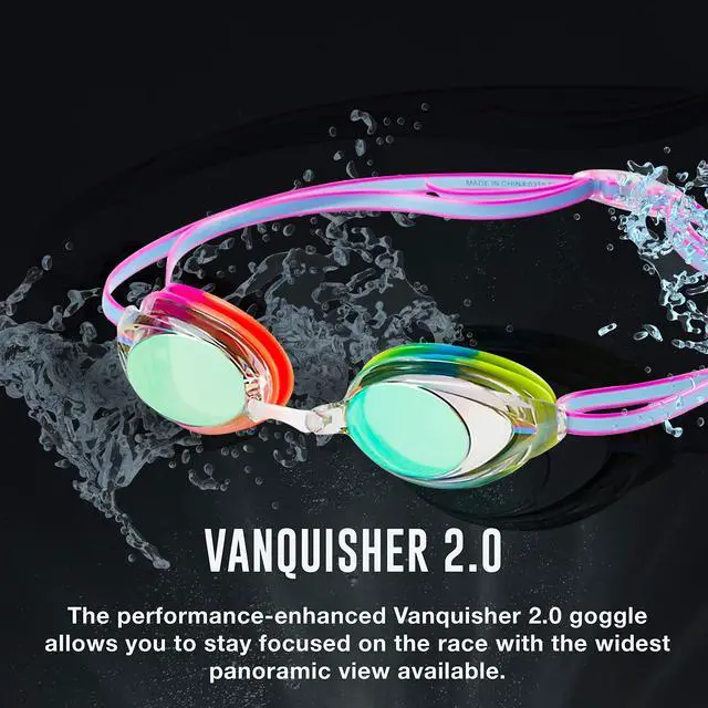 Alt view image 6 of 7 - Unisex-child Swim Goggles Vanquisher 2.0 Junior