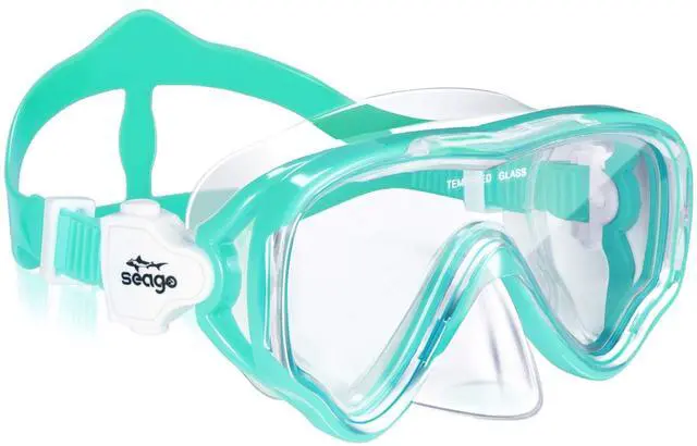 Main image of Swim Mask Swimming Goggles for Kids Boys Girls Toddlers Youth 5-15 Anti-Fog 180° Clear Goggles No Leak Waterproof Kids Pool Underwater Open Water Swim Goggles with Nose Cover Swimming Equipment