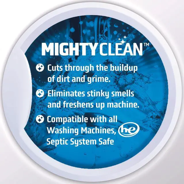 Alt view image 4 of 7 - Washing Machine Cleaner Tablets 24 Pack - 1 Year Supply, Septic Safe Washing Machine Cleaning Tablets, Washer Cleaner Tablet, Works with All Washers Including HE