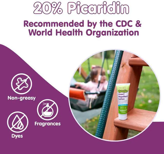 Alt view image 2 of 7 - Insect Repellent Lotion for Mosquitoes, Ticks & Flies - 6 fl oz - DEET Alternative Mosquito Repellent - Up to 14-Hour Protection - Fragrance-Free