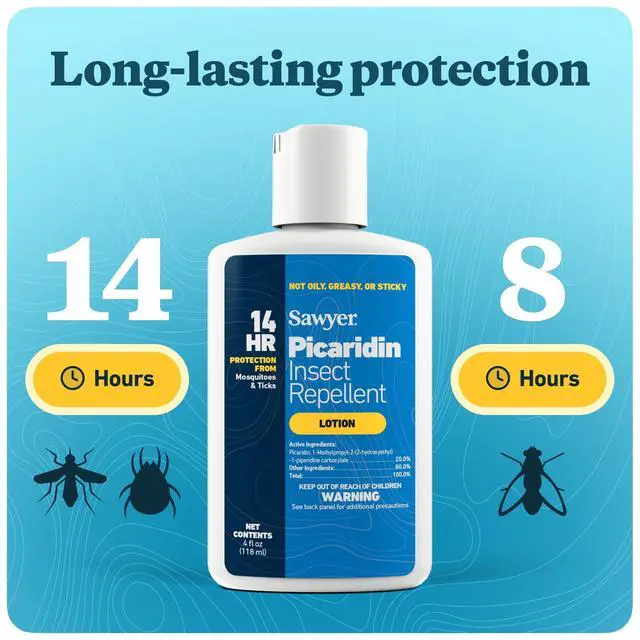 Alt view image 6 of 7 - Products SP564 Premium Insect Repellent with 20% Picaridin, Lotion, 4-Ounce