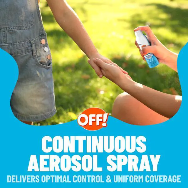 Alt view image 6 of 7 - Insect Repellent Aerosol for Adults & Kids, Fragrance-Free Picaridin Bug Spray for Everyday DEET-Free Protection from Mosquitoes and Ticks, 5 oz, (Pack of 2)