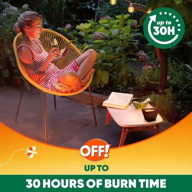 Alt view image 3 of 7 - Backyard Citronella Scented Candle, Ambiance Enhancing Centerpiece, Burns for up to 25 Hours, 8 oz (Pack of 2)