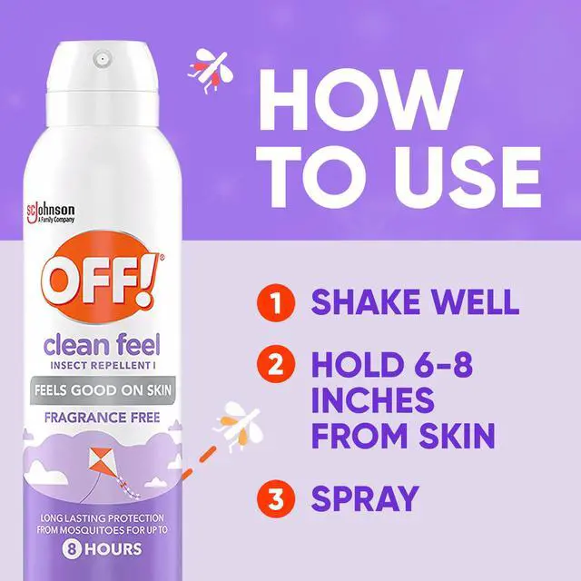 Alt view image 5 of 7 - Clean Feel Insect Repellent Aerosol with 20% Picaridin - Long-Lasting DEET-Free Protection from Mosquitoes, Fragrance-Free Pest Control For Ticks & Flies, Camping, Bug Spray - 5 oz (Pack of 2)