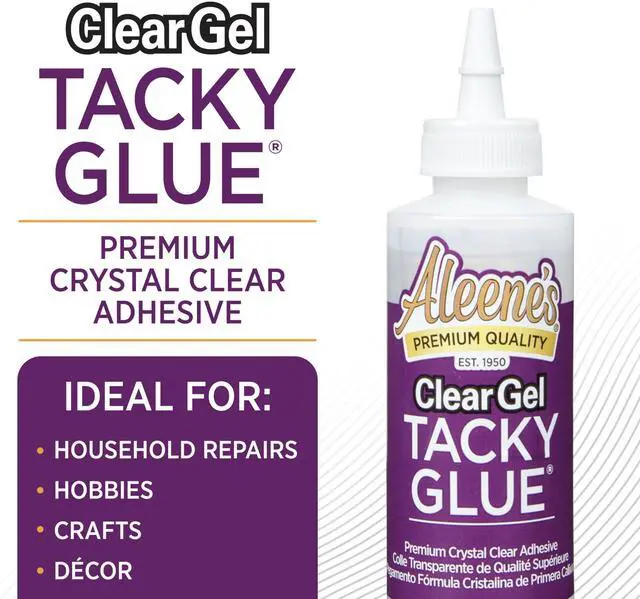 Alt view image 2 of 7 - AR6-2 Clear Gel Tacky Glue, 4 oz., 4 oz., Multicolor