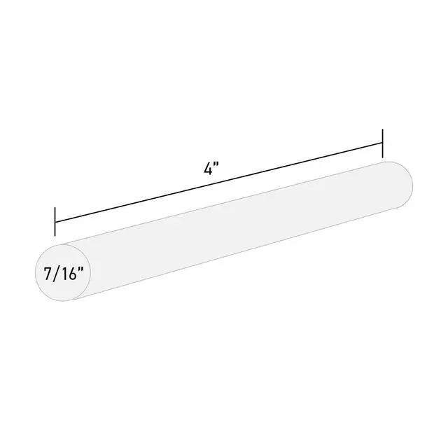 Alt view image 5 of 6 - Full-Size Hot Glue Sticks for Craft, DIY, and Repairs, All Purpose, All Temperature - 4-Inch Length - 20 Pack, Clear