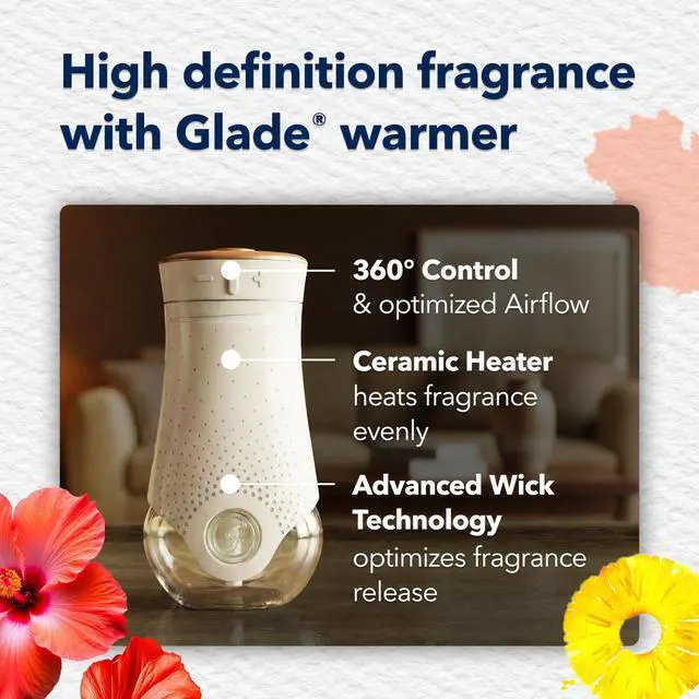 Alt view image 6 of 7 - PlugIns Refills Air Freshener, Scented and Essential Oils for Home and Bathroom, Hawaiian Breeze, 1.34 Fl Oz, 2 Count