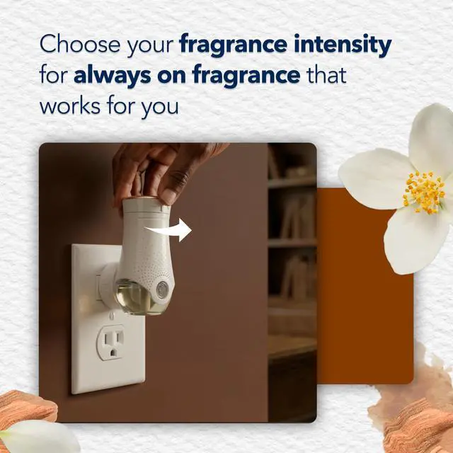 Alt view image 7 of 7 - PlugIns Refills Air Freshener, Scented and Essential Oils for Home and Bathroom, Cashmere Woods, 1.34 Fl Oz, 2 Count