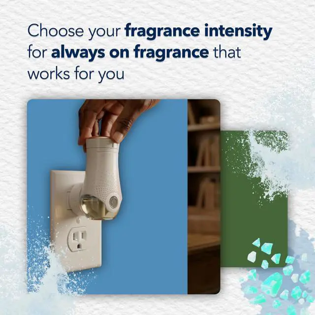 Alt view image 6 of 6 - PlugIns Refills Air Freshener, Sea Mist & Cypress, Scented and Essential Oils for Home and Bathroom, 0.67 Fl Oz, 2 Count