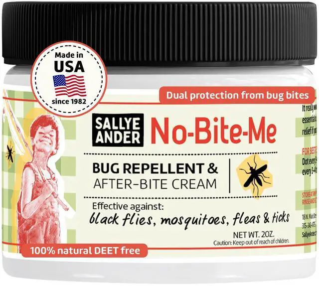 Main image of No Bite Me Natural Bug & Insect Repellent Lotion - DEET-Free Anti-Itch Cream - Safe for Kids, Infants & Adults - Repels Mosquitoes, Black Flies, Fleas & Ticks - Made in USA, 2oz
