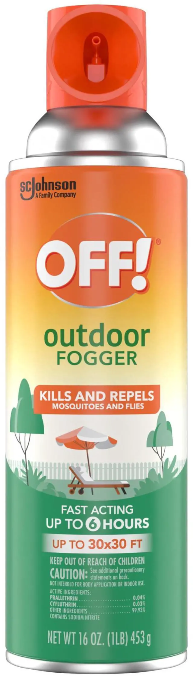 Alt view image 4 of 7 - Outdoor Insect & Mosquito Repellent Fogger, Backyard Pretreat, Kills & Repels Insects in an up to 900 sq, ft, Area, 16 oz (Pack of 2)