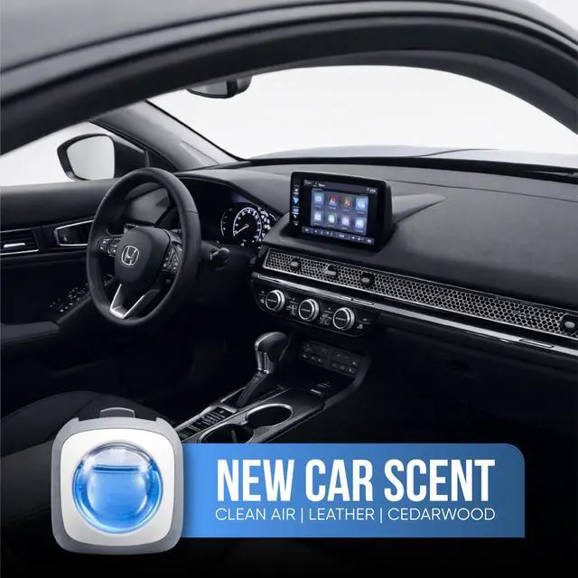 Alt view image 2 of 7 - New Car Scent Car Air Freshener Vent Clip, 6 Count Long Lasting Up to 180 days, Natural Essential Oil Car Fragrance Accessories for Women and Men, Odor Eliminator -4ml Each