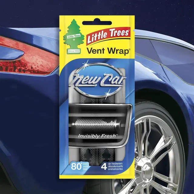 Alt view image 4 of 7 - Car Air Freshener | Vent Wrap Provides Long Lasting Scent, Invisibly Fresh | New Car Scent, 16 Air Fresheners