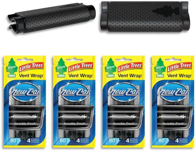 Alt view image 3 of 7 - Car Air Freshener | Vent Wrap Provides Long Lasting Scent, Invisibly Fresh | New Car Scent, 16 Air Fresheners