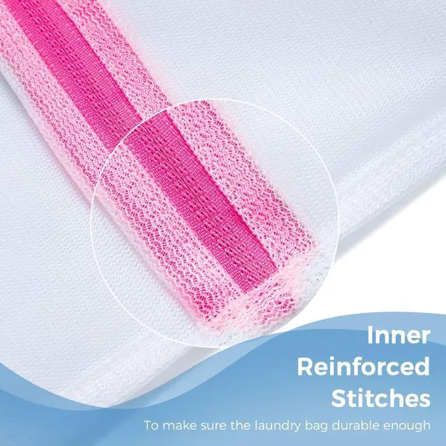 Alt view image 6 of 7 - Laundry Bags Mesh Wash Bag for Intimates Lingerie and Delicates, 5Pcs (1XL,2L,2M)