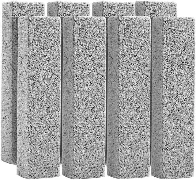 Main image of 8 Pack Pumice Stone for Toilet Bowl Cleaning, Scouring Stick Remove Toilet Bowl Hard Water Rings, Calcium Buildup and Rust Suitable for Cleaning Toilet, Bathroom, Kitchen Sink, GrillGray