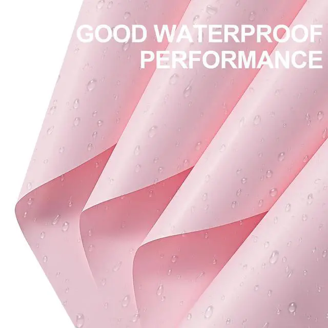 Alt view image 3 of 5 - 20 Sheets Flower Wrapping Paper, Waterproof Floral Bouquet Wrapping Paper, Florist Supplies Packaging for Birthday, Party, Wedding and DIY Crafts - Pink
