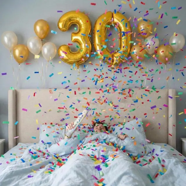 Alt view image 2 of 7 - Confetti Cannon Poppers, Biodegradable Multicolor Paper, 2 Pack