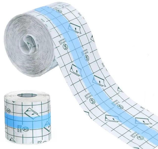 Main image of Transparent Stretch Adhesive Bandage, Waterproof Clear Film Dressing Bandages, Adhesive Bandages Shower Shield Dressing Tape for Tattoos Swimming Showering (2 Inch x 10.94 Yard)