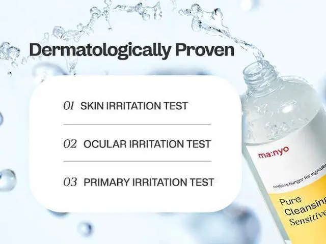 Alt view image 4 of 5 - Pure Cleansing Water, Triple Micellar Technology for Sensitive Skin, Makeup Remover & Hydrating Cleanser, Korean Skincare 16.9 fl oz (500ml)