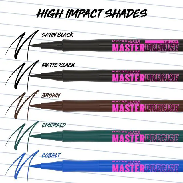 Alt view image 5 of 7 - Eyestudio Master Precise All Day Waterproof Liquid Eyeliner Makeup, Black, 1 Count (Packaging May Vary)
