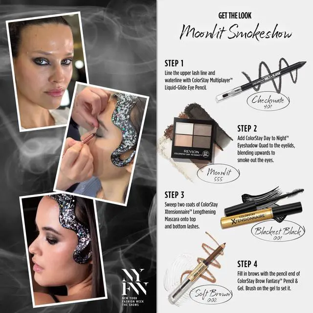 Alt view image 2 of 7 - ColorStay Multiplayer Liquid-Glide Eye Pencil, Multi-Use Makeup With Blending Brush, Blends Then Sets, Creamy Texture, Waterproof, Smudge-proof, Longwearing, 401 Checkmate, 0.03 Oz