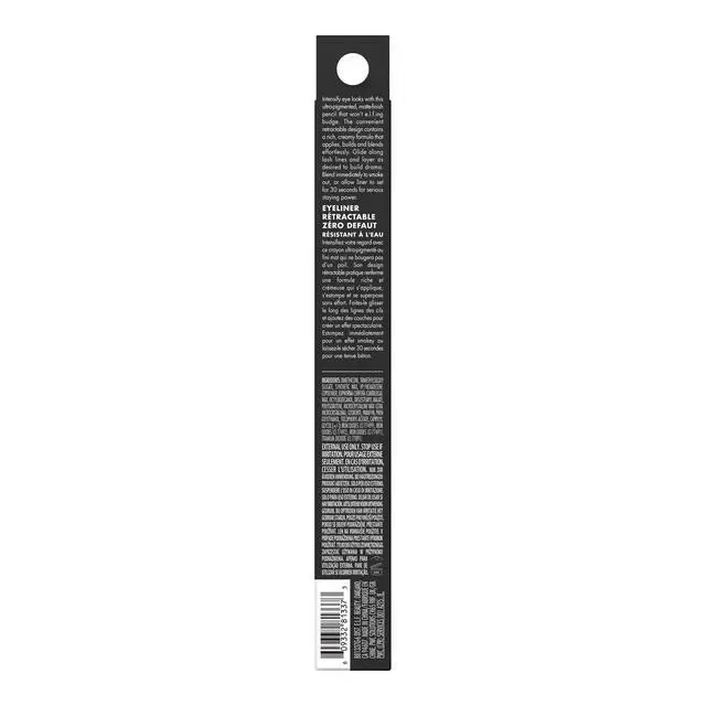 Alt view image 7 of 7 - No Budge Retractable Eyeliner, Creamy, Ultra-Pigmented & Waterproof, Creates Bold & Defined Lines, Vegan & Cruelty-Free, Coffee