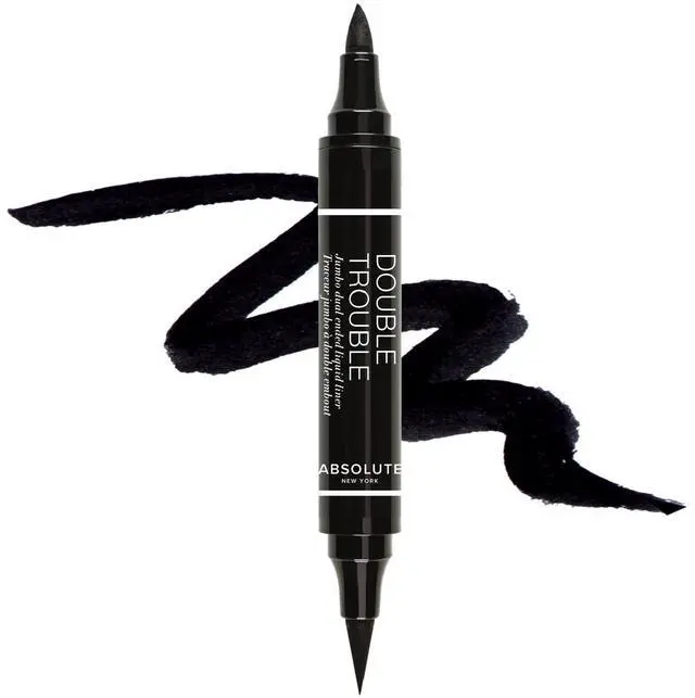 Main image of Double Trouble Liner Super Slim Angled Tip Double Ended Liner