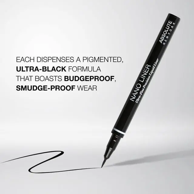 Alt view image 4 of 7 - Double Trouble Liner Super Slim Angled Tip Double Ended Liner