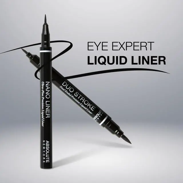 Alt view image 2 of 7 - Double Trouble Liner Super Slim Angled Tip Double Ended Liner