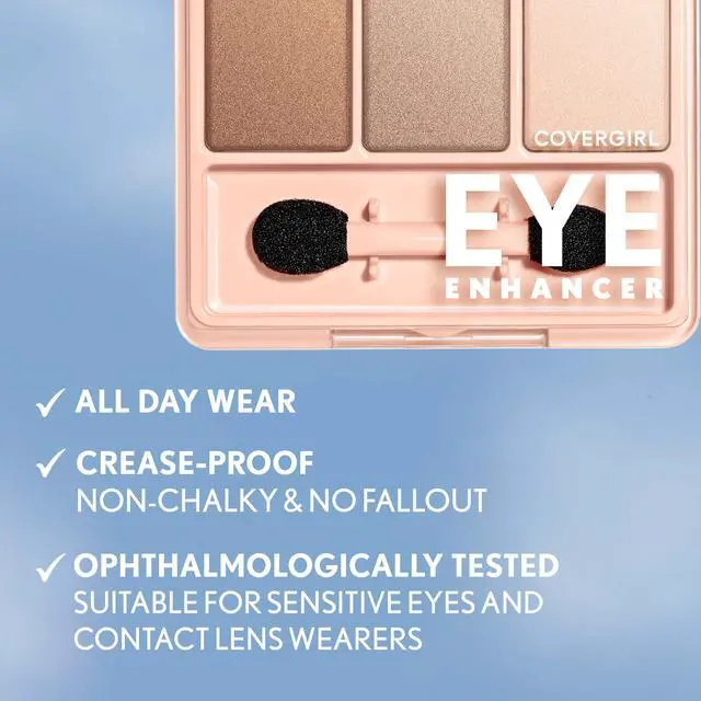 Alt view image 5 of 7 - Eye Enhancers Eye Shadow Palette, Natural Nudes, 0.19 Ounce
