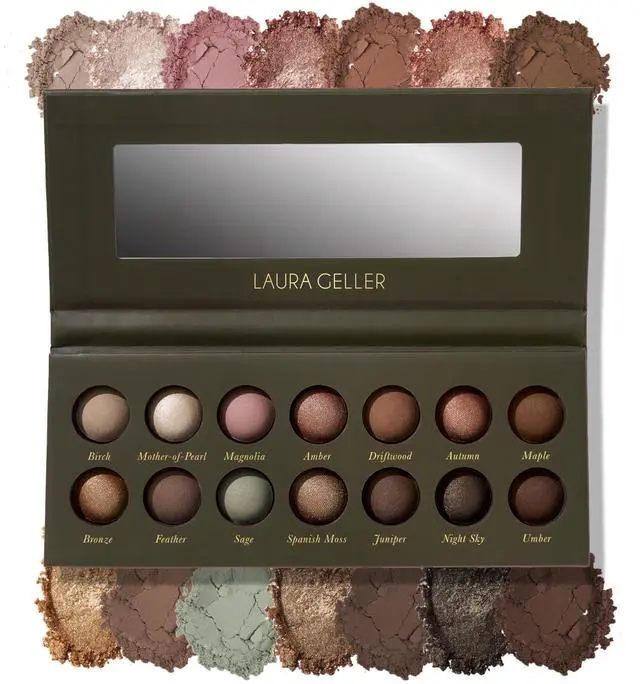 Main image of The Delectables Earthy Essentials Baked Eyeshadow Palette | 14 Pigmented Eyeshadows Blendable Natural Look