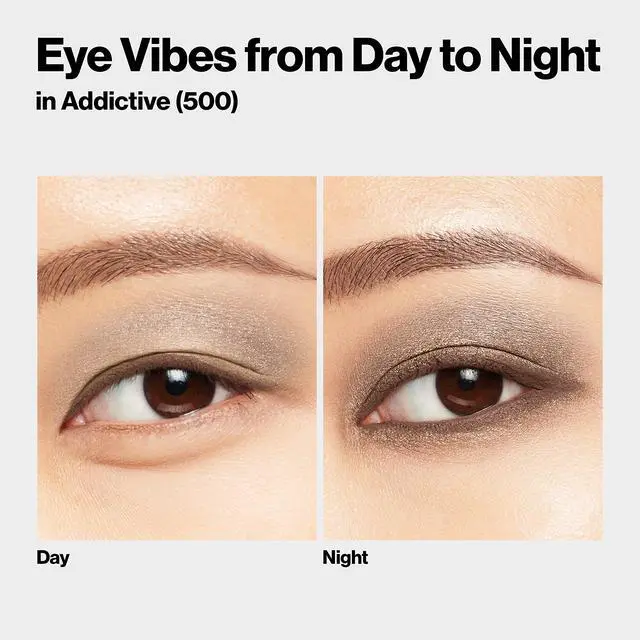 Alt view image 6 of 7 - ColorStay Day to Night Eyeshadow Quad, Longwear Shadow Palette with Transitional Shades and Buttery Soft Feel, Crease & Smudge Proof, 500 Addictive, 0.16 oz