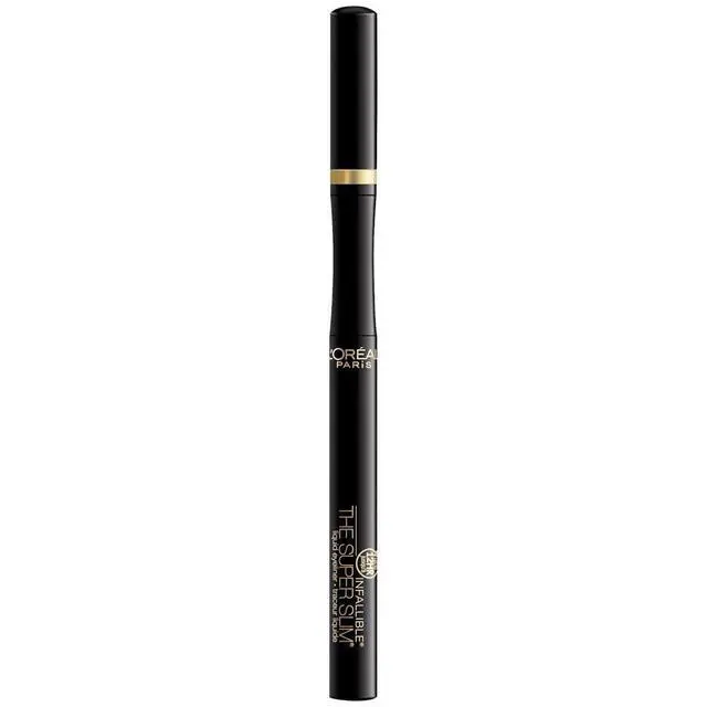 Alt view image 6 of 7 - Makeup Infallible Super Slim Long-Lasting Liquid Eyeliner, Ultra-Fine Felt Tip, Quick Drying Formula, Glides on Smoothly, Black, Pack of 1