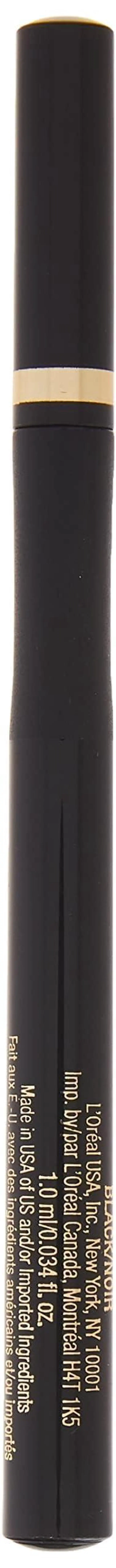 Alt view image 3 of 7 - Makeup Infallible Super Slim Long-Lasting Liquid Eyeliner, Ultra-Fine Felt Tip, Quick Drying Formula, Glides on Smoothly, Black, Pack of 1