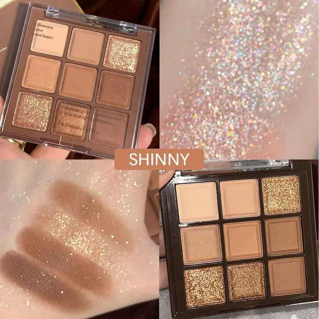 Alt view image 6 of 7 - Brown Eyeshadow Palette-Neutral Nude Brown Smokey Eye Shadow Palette,Rose Gold Bronze Naked Cream Eyeshadow Palette Makeup,Natural Eyeshadow for Eyes Long Lasting Naturing-Looking