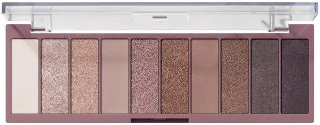 Main image of Perfect 10 Eyeshadow Palette, Ten Ultra-pigmented Shimmer & Matte Shades, Vegan & Cruelty-free, Nude Rose Gold (Packaging May Vary)