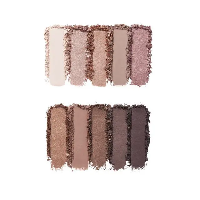 Alt view image 2 of 5 - Perfect 10 Eyeshadow Palette, Ten Ultra-pigmented Shimmer & Matte Shades, Vegan & Cruelty-free, Nude Rose Gold (Packaging May Vary)
