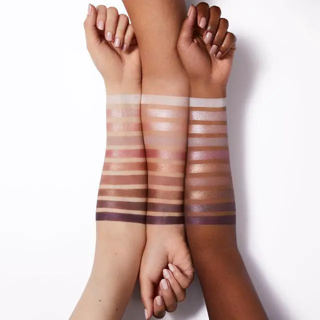 Alt view image 3 of 5 - Perfect 10 Eyeshadow Palette, Ten Ultra-pigmented Shimmer & Matte Shades, Vegan & Cruelty-free, Nude Rose Gold (Packaging May Vary)