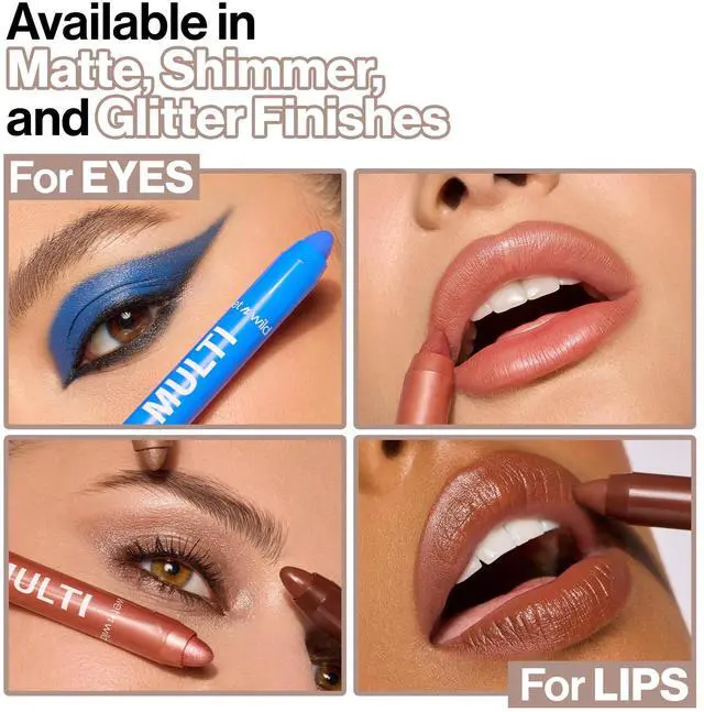 Alt view image 2 of 4 - Color Icon Cream Eyeliner Eyeshadow Multi-Stick, Moisturizing, Nourishing Velvety Cream-to-Powder Buildable & Blendable Formula, Cruelty-Free & Vegan - Brown Sugar