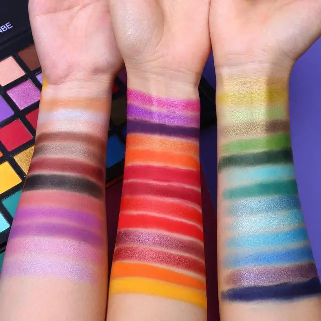 Alt view image 4 of 7 - Spotlight Eyeshadow Palette Professional 40 Color Eye Shadow Matte Shimmer Makeup Pallet Highly Pigmented Colorful Powder Long Lasting Waterproof Eye Shadow