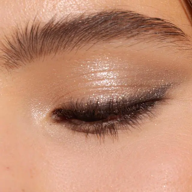 Alt view image 3 of 7 - Shimmer Strips Custom Eye-Enhancing Extreme Shimmer Shadow & Liner, Hypoallergenic Eyeshadow Palette with Reflective Liquid Powders Nude Eyes