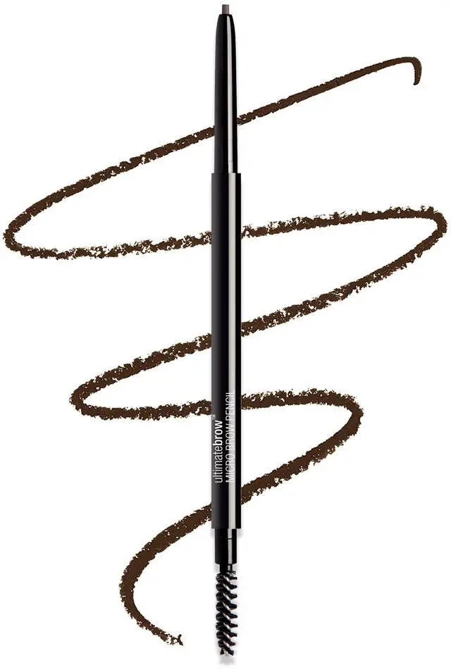 Main image of Ultimate Brow Micro Eyebrow Retractable Pencil, Dark Brown, Ultra Fine 1.5mm Tip, Draws Tiny Brow Hairs