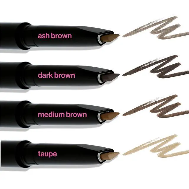 Alt view image 7 of 7 - Ultimate Eyebrow Retractable Definer Pencil, Dark Brown, Dual-Sided, Fine Tip, Shapes, Defines, Fills Brows Makeup