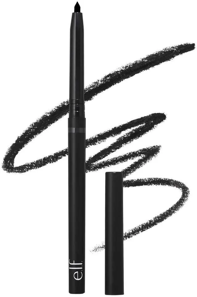Main image of No Budge Retractable Eyeliner, Creamy, Ultra-Pigmented & Waterproof, Creates Bold & Defined Lines, Vegan & Cruelty-Free, Black