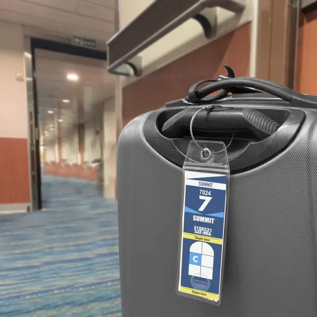Alt view image 7 of 7 - Celebrity Cruise Luggage Tag Holder (4 Pack) Fits All Celebrity Ships & Tags, Clear Travel Essentials for 2026-2027, Durable Waterproof Cruise Ship Accessories