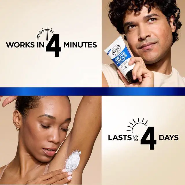 Alt view image 4 of 7 - Carson Magic Razorless Shaving Cream, Depilatory Hair Removal Cream for Body Hair, Regular Strength, Works in 4 Minutes, 2 Count