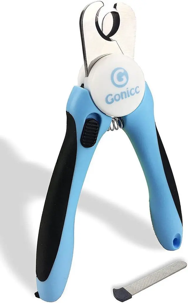 Main image of Dog & Cat Pets Nail Clippers and Trimmers - with Safety Guard to Avoid Overcutting, Free Nail File, Razor Sharp Blade - Professional Grooming Tool for Pets (for Large and Medium Dogs)