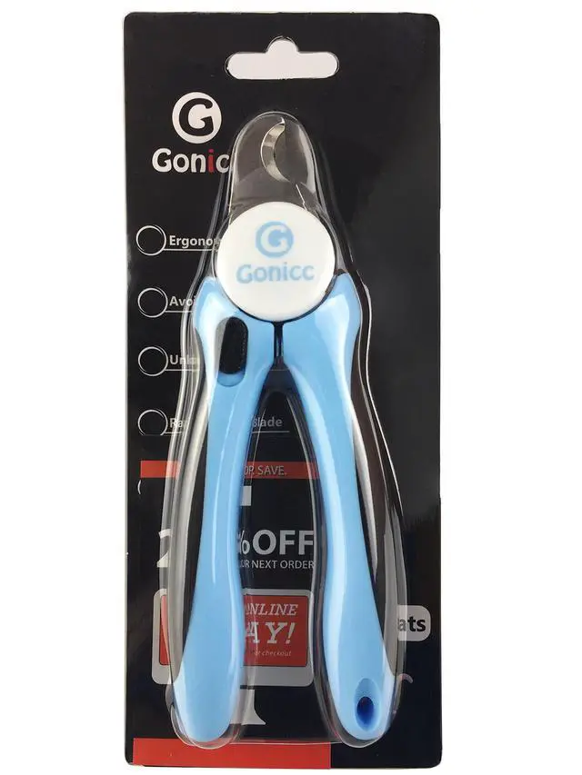 Alt view image 6 of 6 - Dog & Cat Pets Nail Clippers and Trimmers - with Safety Guard to Avoid Overcutting, Free Nail File, Razor Sharp Blade - Professional Grooming Tool for Pets (for Large and Medium Dogs)