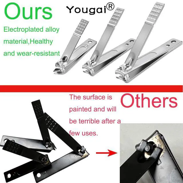 Alt view image 5 of 7 - Manicure Set 18 Pieces Professional Nail Clippers Pedicure Kit Men Women, Stainless Steel Fingernail Toenail Cutters, Nail Care Grooming Tools with Leather Travel Case
